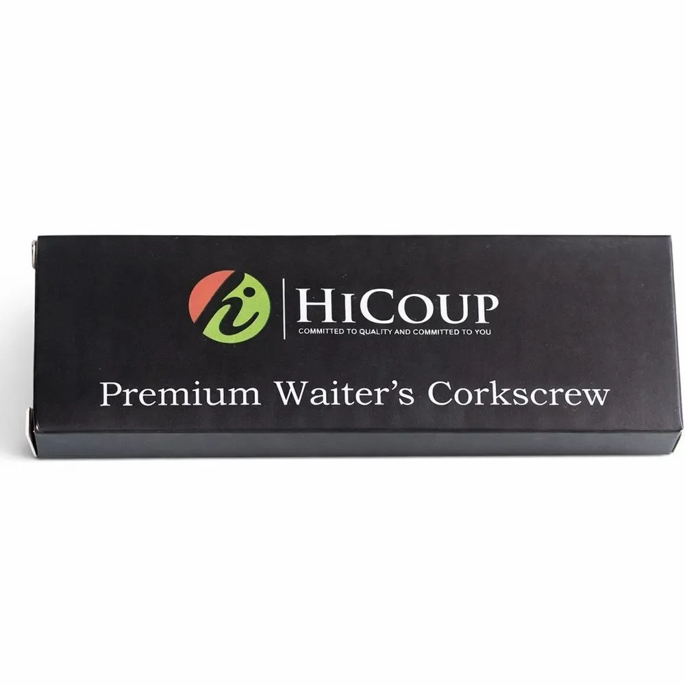 Premium Waiter's Corkscrew with Wood Handle‎